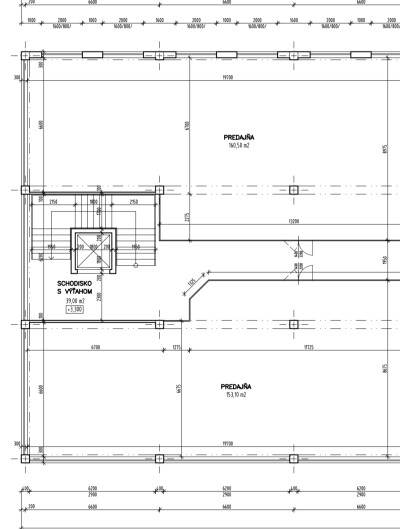 EXKLUZÍVNA ponuka nájomných kancelárskych a obchodných priestorov v novom OC SEREĎ-38
